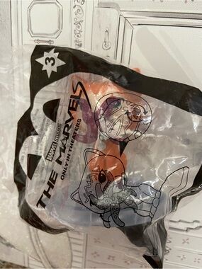 Marvel Orange & Purple Cat Flerken Figure Collectible McDonald’s Toy